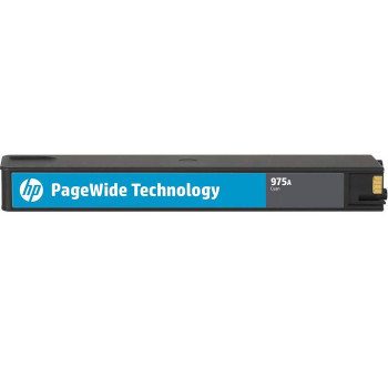HP 975A Cyan Original PageWide Cartridge (L0R88AA)