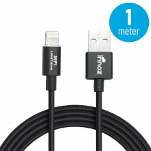 InnozÂ® InnoLink MFI Lightning Connector Cable- Black (1m)