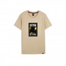 Batman Series: 80TH Logo Tee (Khaki, Size XXL)