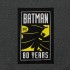 Batman Series: 80TH Logo Tee (Dark Gray, Size XL)