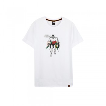 Batman Series: Robin is Dead Tee (White, Size M)