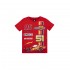 Cars 3: Kids Tee 08 (Red, Size 120) - Racing Lightning McQueen