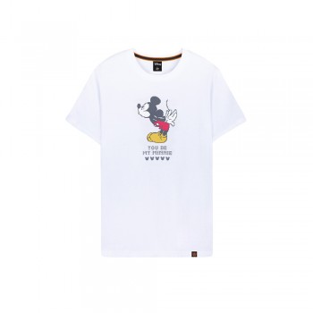 Disney Classic Series 20SS Pixel (Mickey) Tee - (White, Size L)